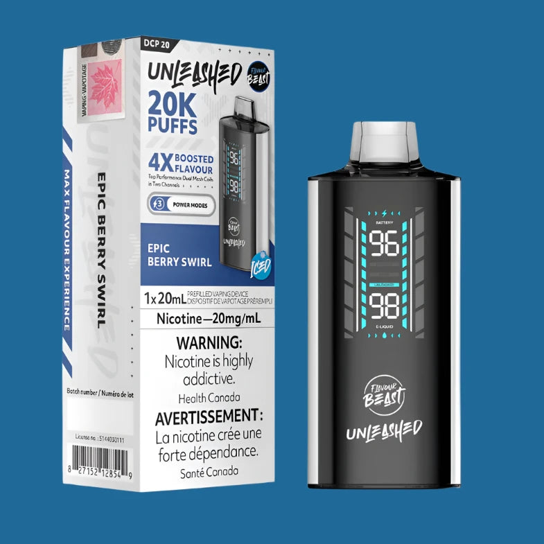Flavour Beast Unleashed DCP 20k Disposable Vape